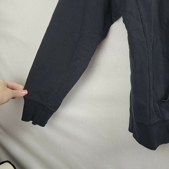 Jansport University Of Oregon Ducks Womens Black Hooded Pullover Sweatshirt Sz L - Picture 3 of 8